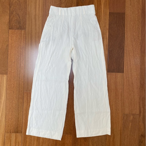 Zara High-waisted Straight Cut Trousers-S - Picture 9 of 12